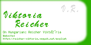 viktoria reicher business card